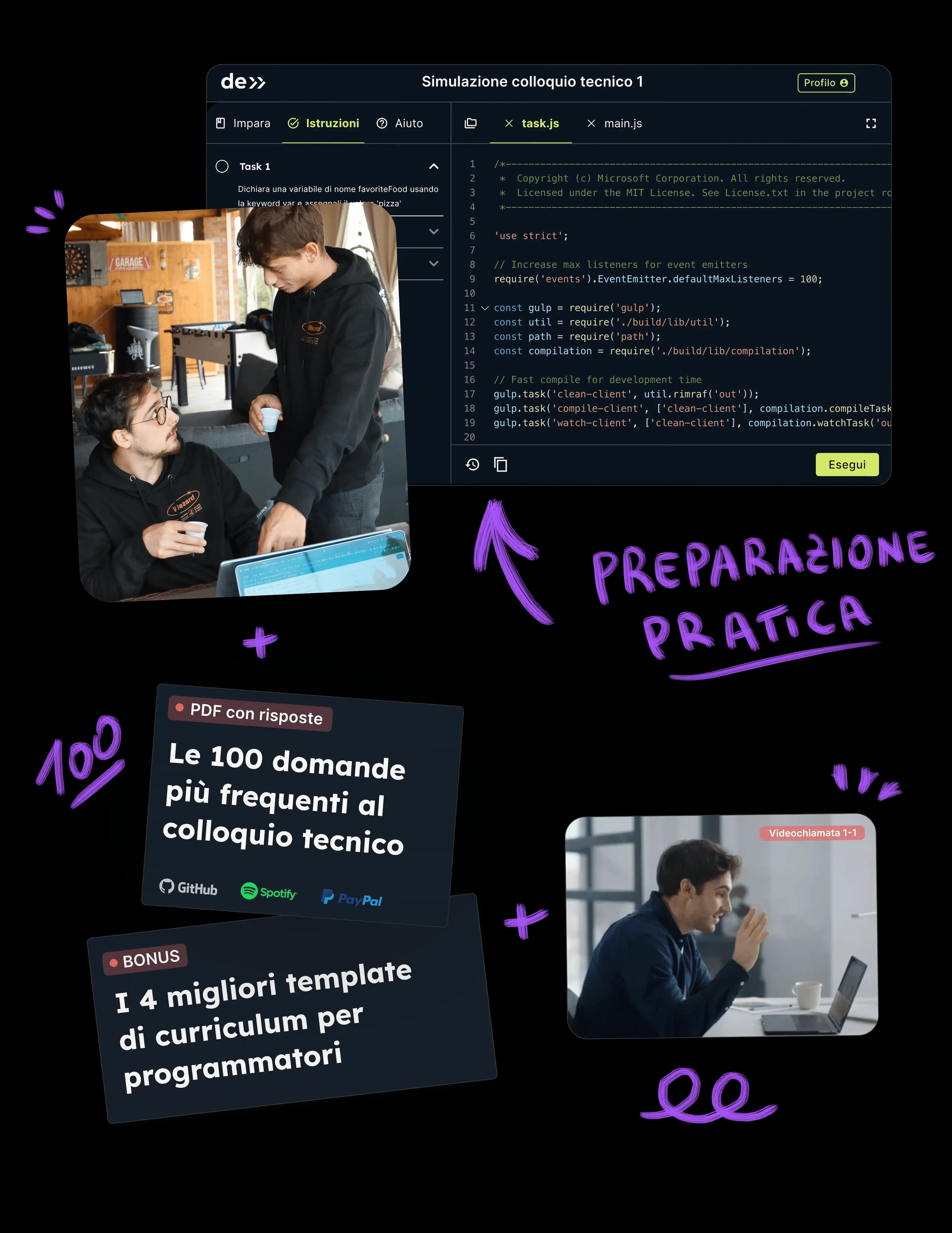 Cosa include Tech Career Launch