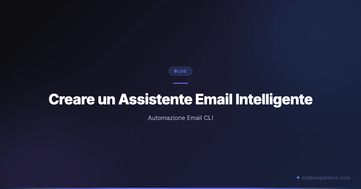 Creare un Assistente Email Intelligente con OpenClaw e Himalaya