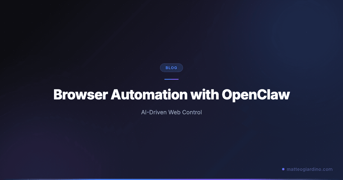 Browser Automation with OpenClaw: A Practical Guide to AI-Driven Web Control