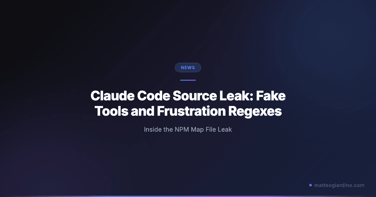 Claude Code Source Leak: Fake Tools and Frustration Regexes