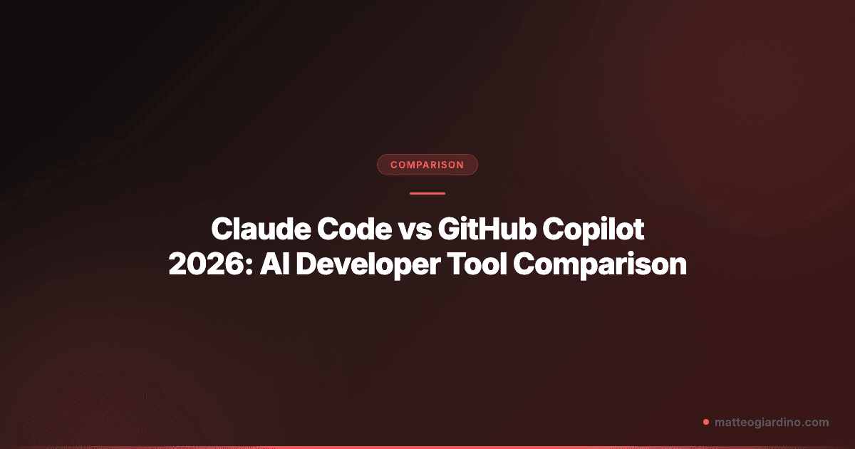 Claude Code vs GitHub Copilot 2026: Which is the Best AI Assistant for Developers?