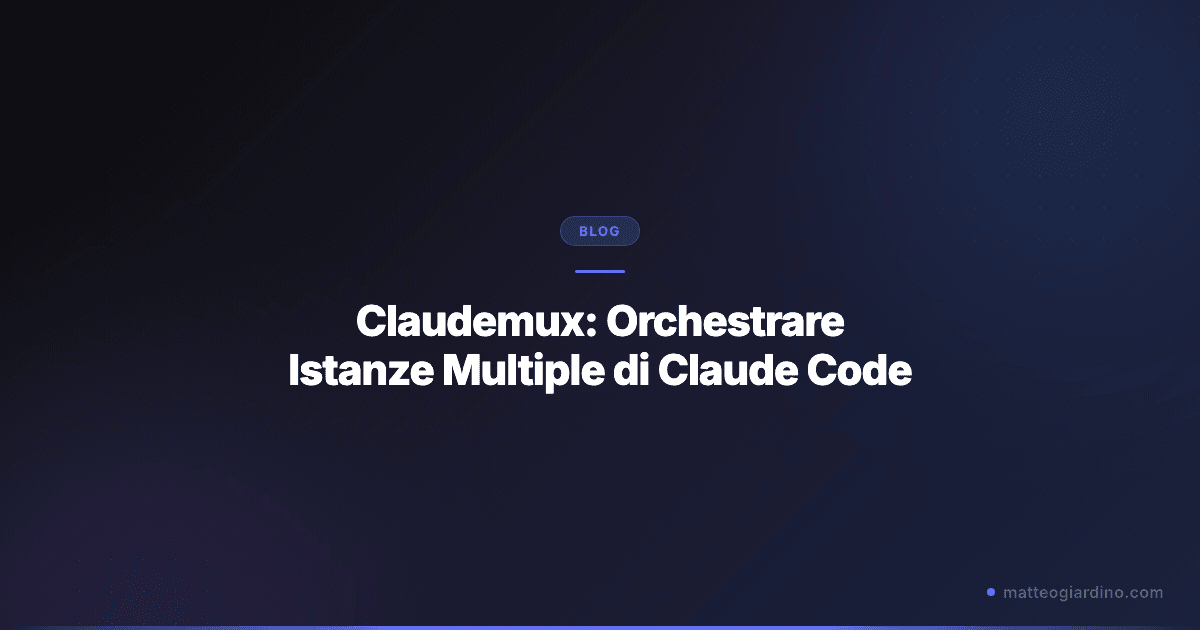Claudemux: Orchestrare Istanze Multiple di Claude Code