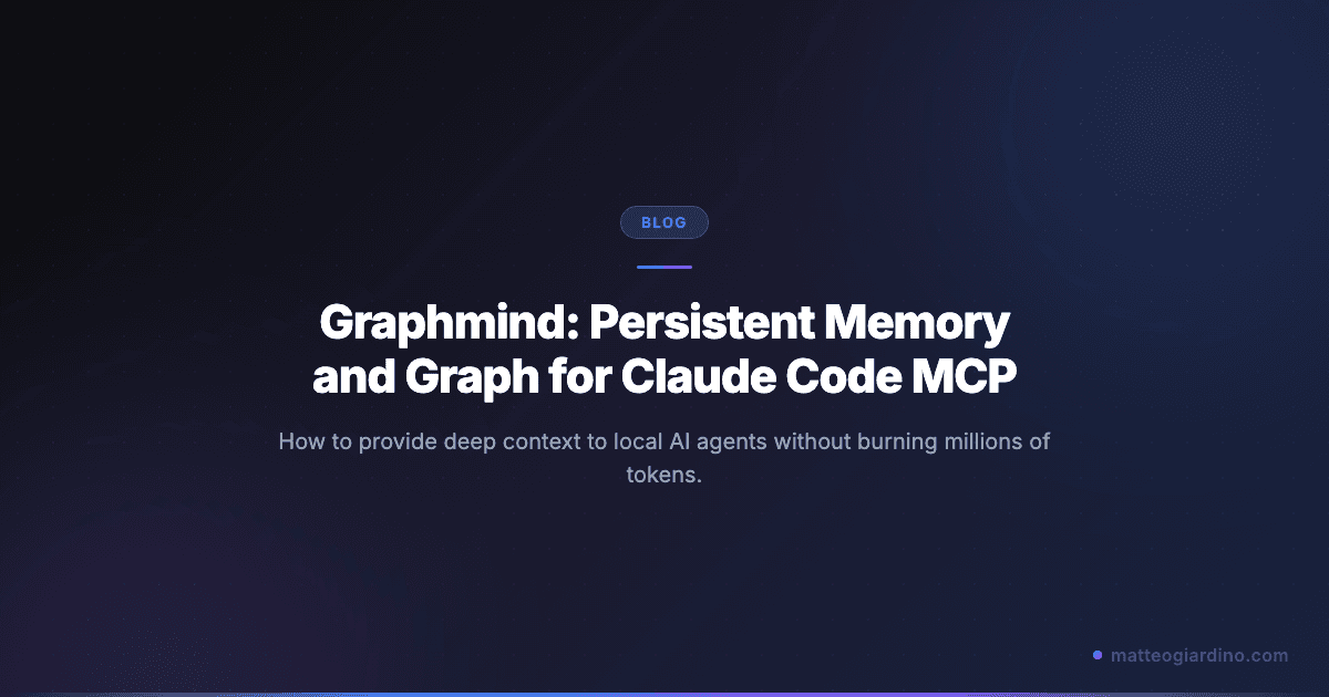 Graphmind: Persistent Memory for Claude Code MCP