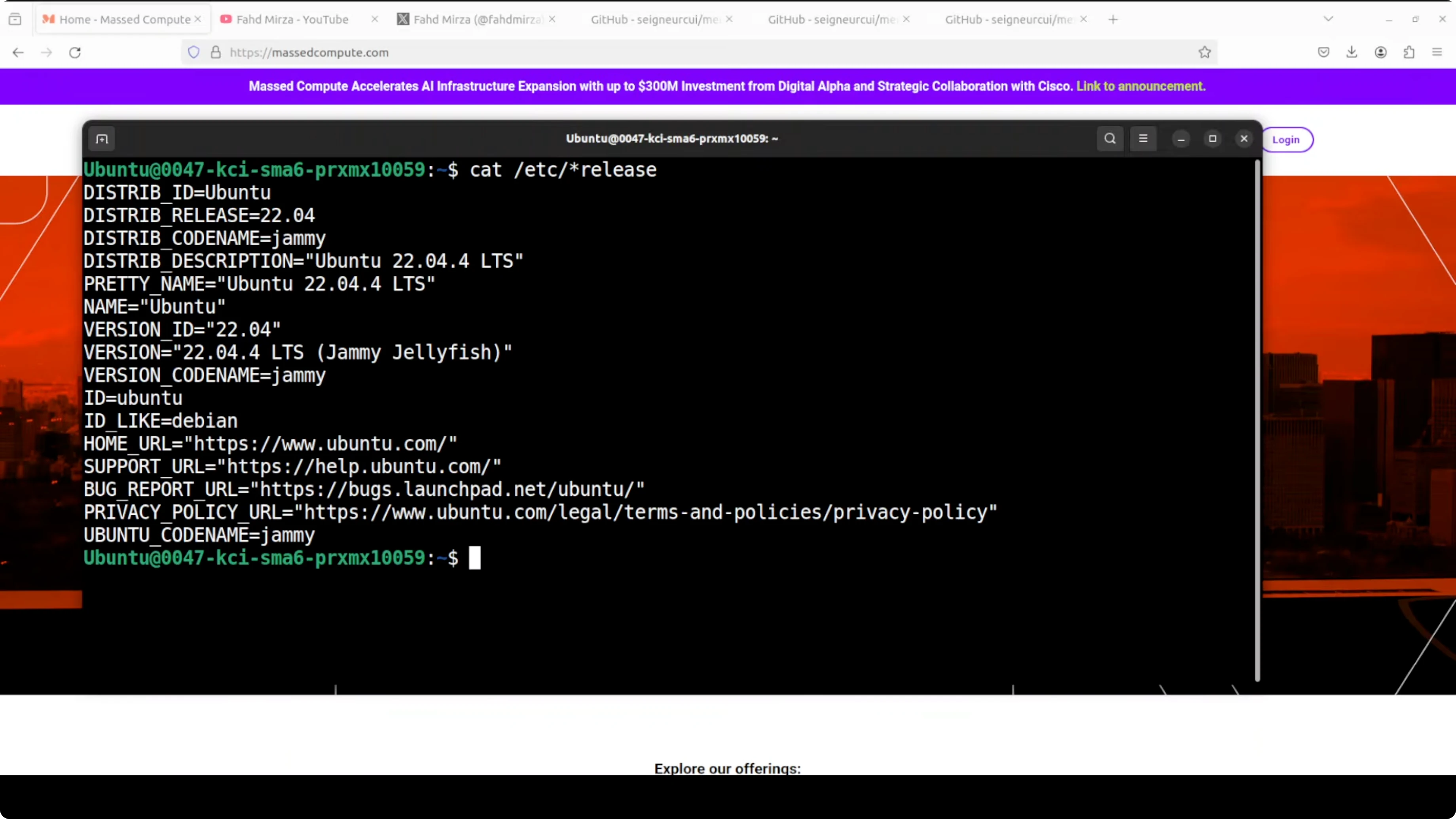 Clonazione del repository memUbot da GitHub