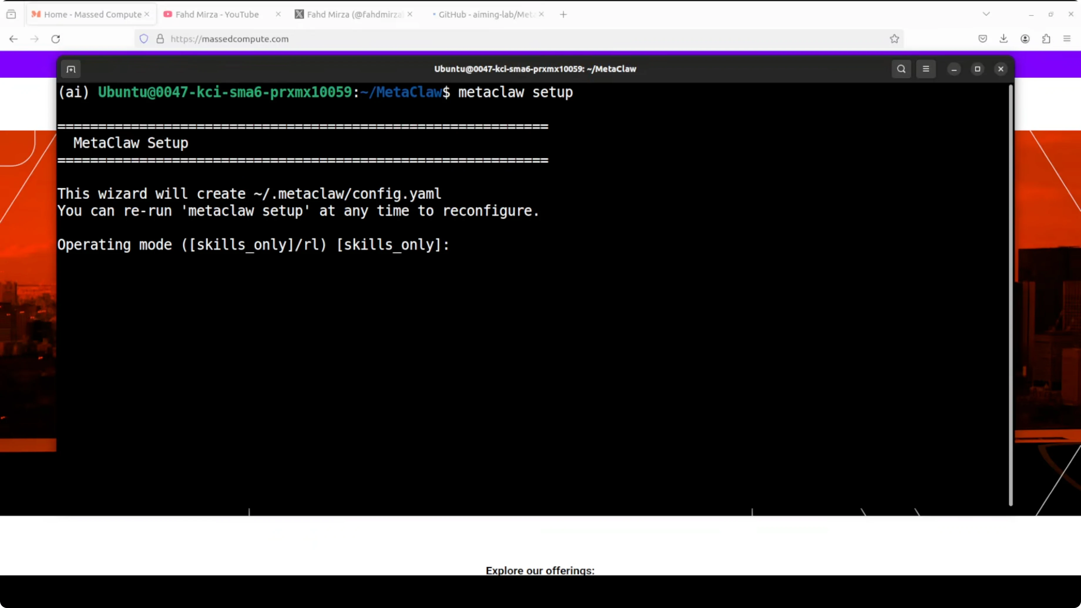 Configurazione provider LLM - Ollama localhost