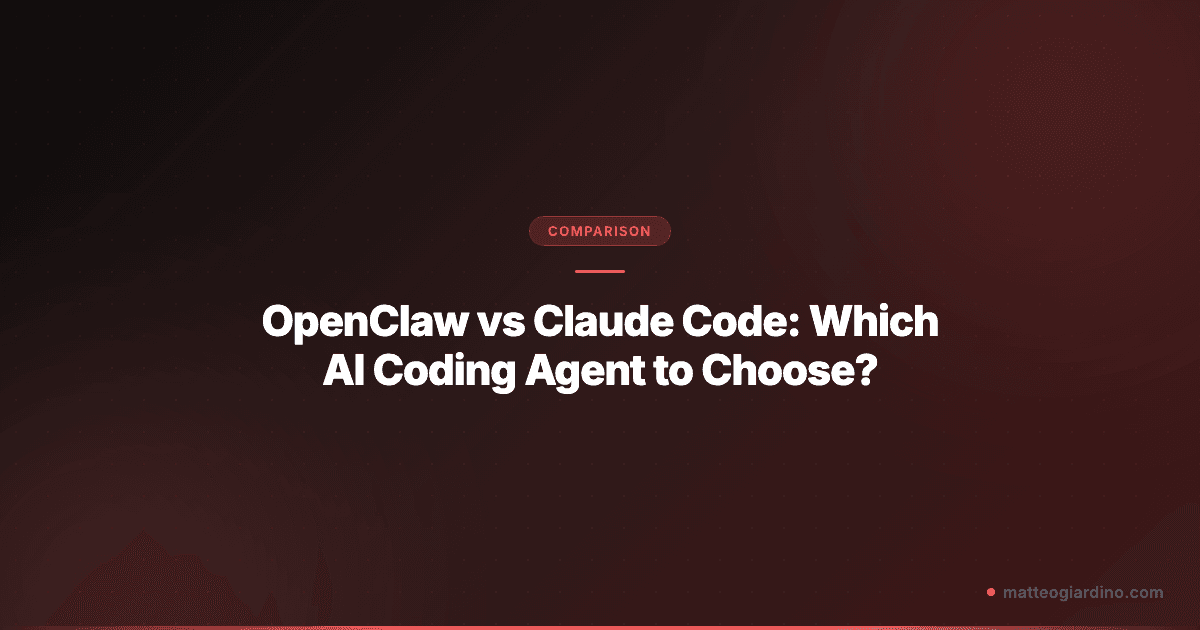 OpenClaw vs Claude Code: Which AI Coding Agent to Choose?