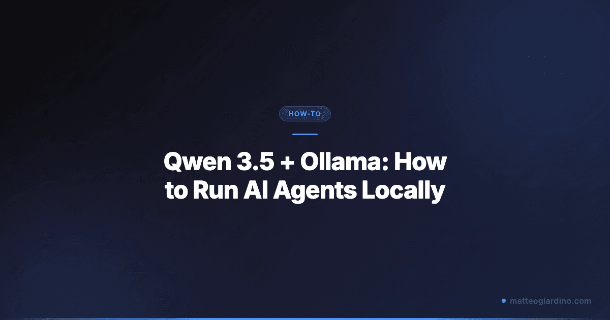 Qwen 3.5 + Ollama: The Ultimate Setup Guide for Local AI Agents