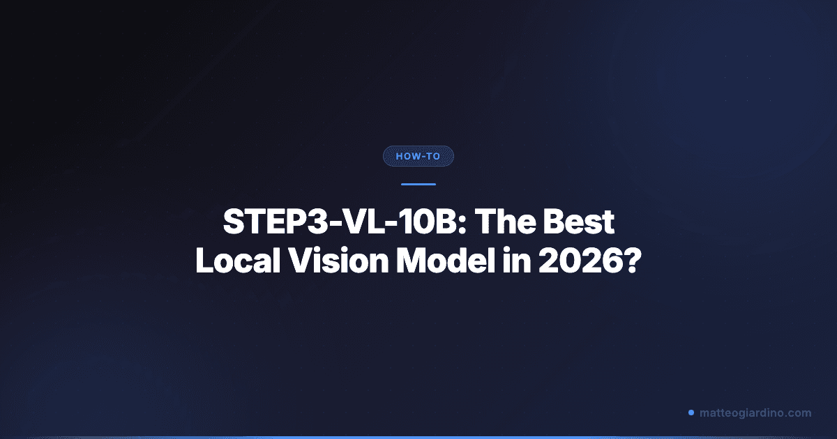 STEP3-VL-10B: The Best Local Vision Model in 2026?