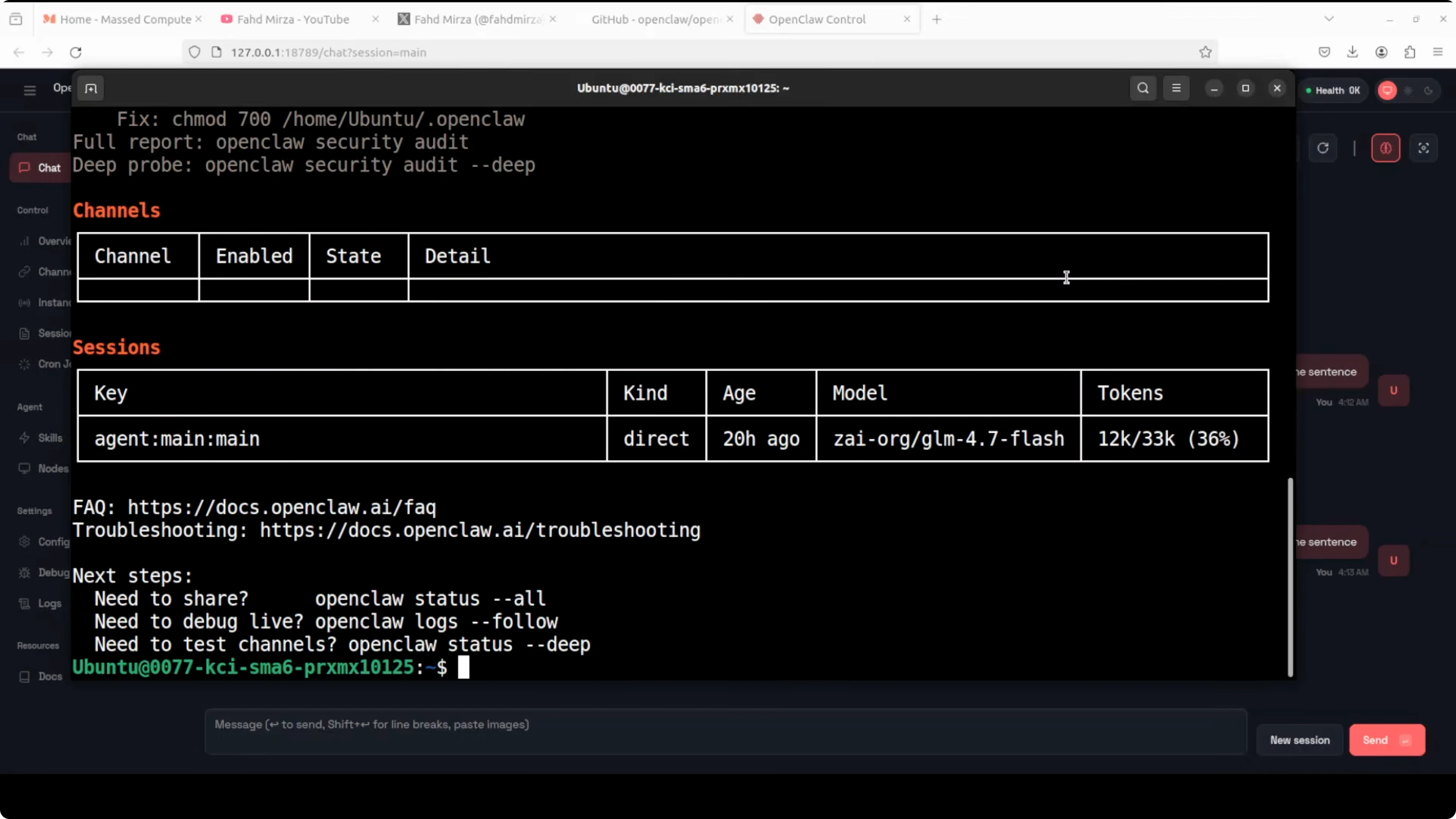 OpenClaw update in WSL2 on Windows